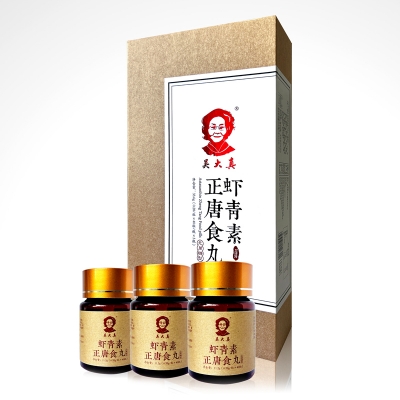 吳大真蝦青素正唐食丸 （40粒/瓶×3瓶）